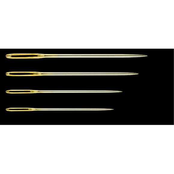 Clover Gold Eye Chenille Needles 6pcs