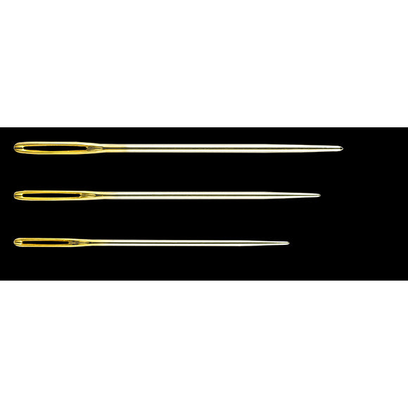 Clover Gold Eye Tapestry Needles 6pcs