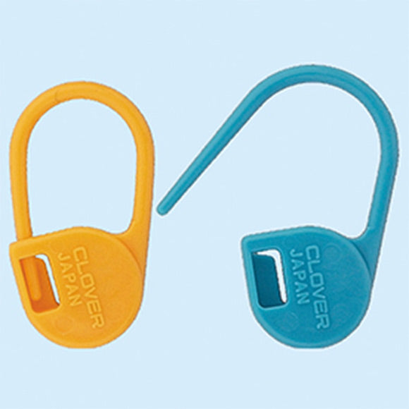 Clover Locking Stitch Markers - Jumbo, 12pcs