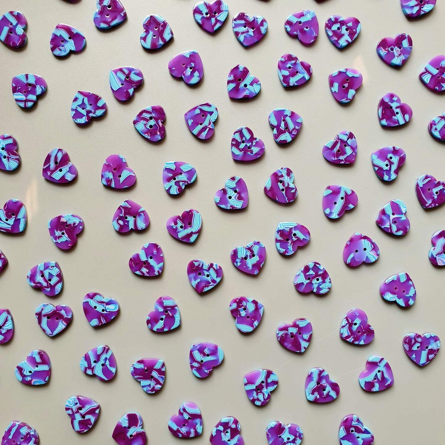 Pigeon Wishes Charmed Button Set 17mm