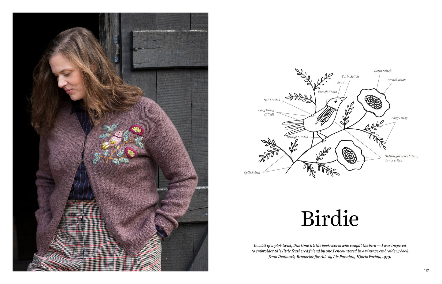 Embroidery on Knits - Book by Judit Gummlich, Laine Publishing