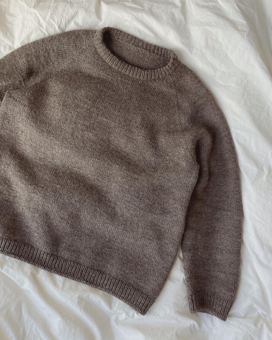 Hanstholm Sweater Pattern - PetiteKnit