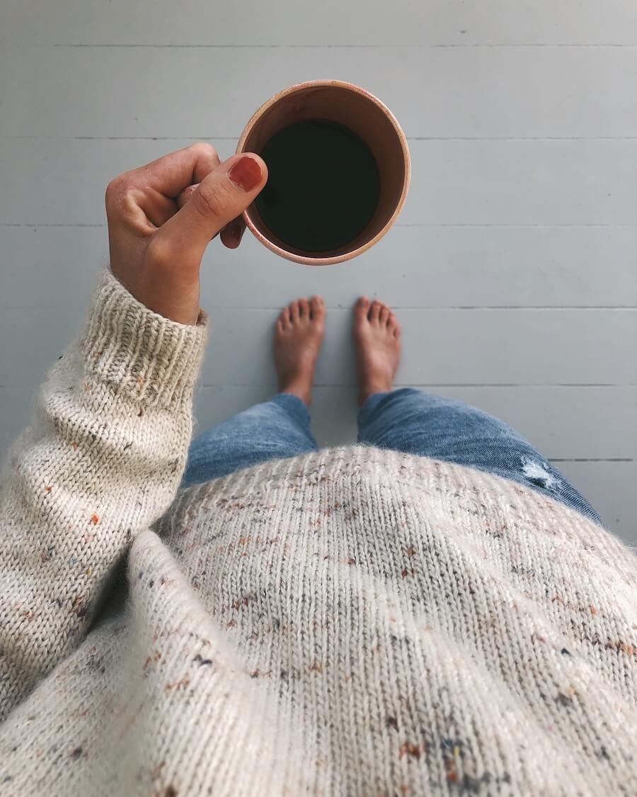 No Frills Sweater Pattern - PetiteKnit