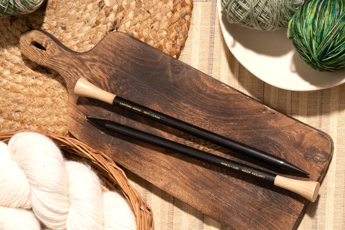 Lantern Moon Single Pointed Knitting Needles - 35cm