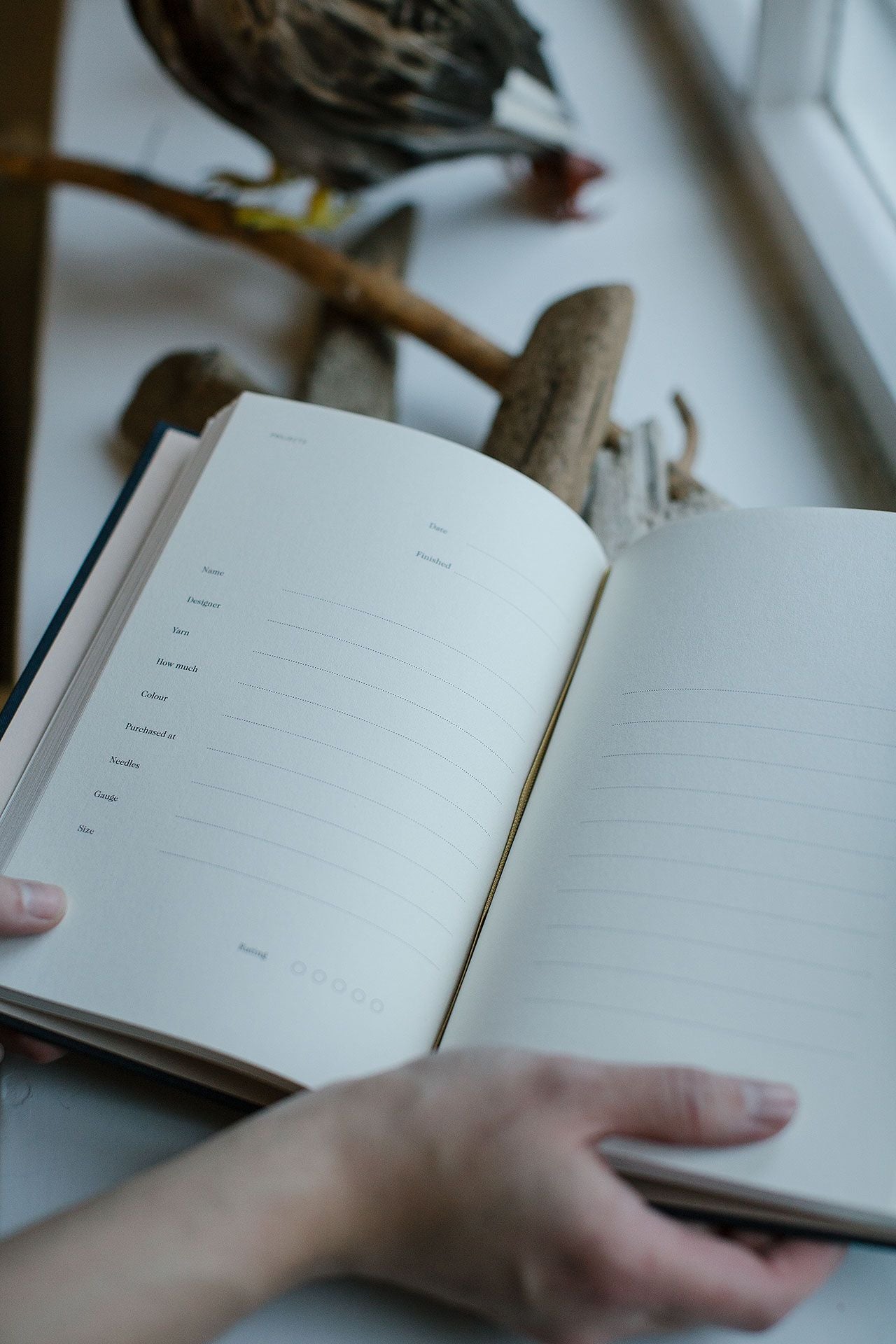 My Knitting Notes Notebook - Laine Publishing