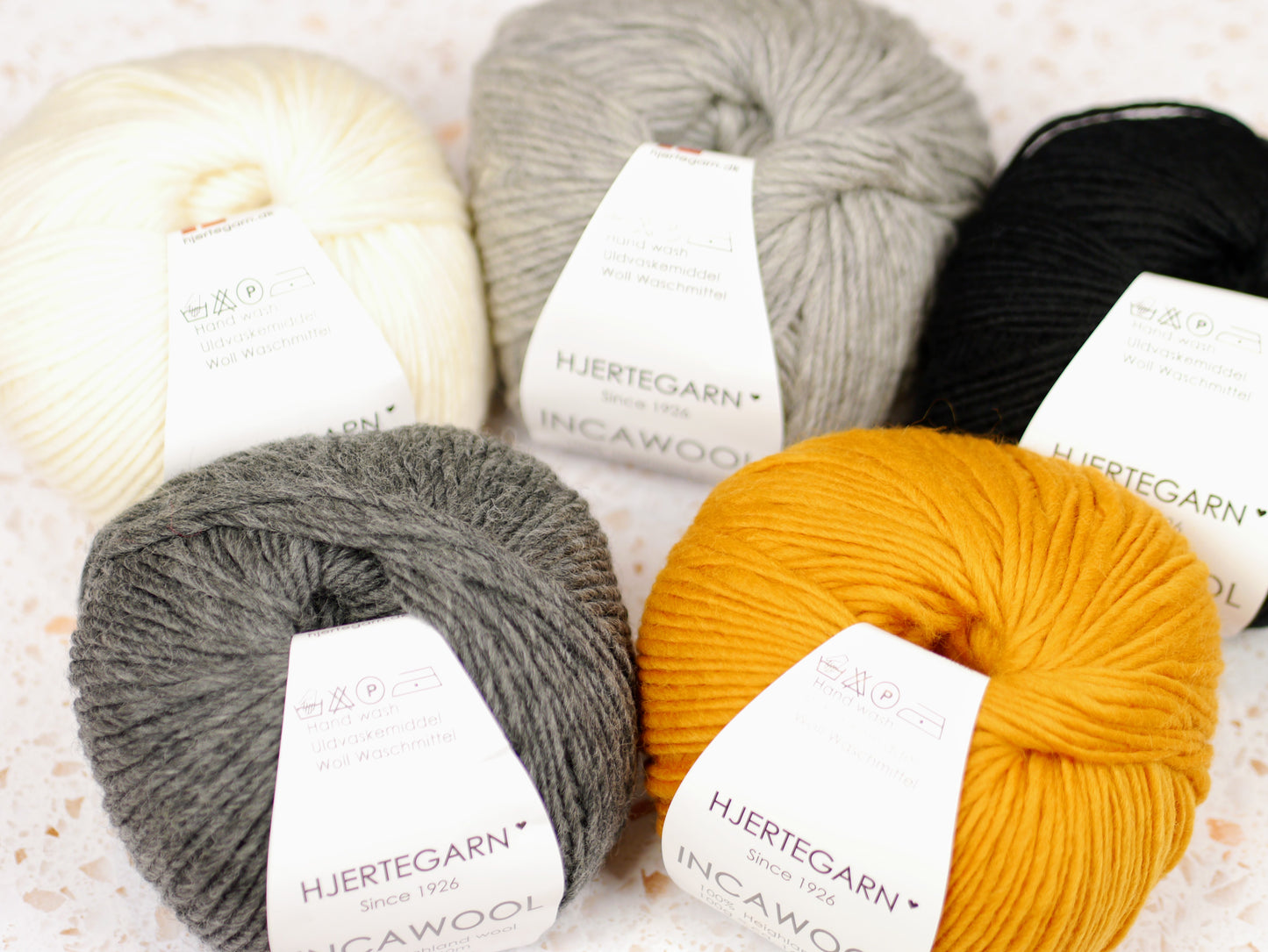 Hjertegarn Incawool, 100g