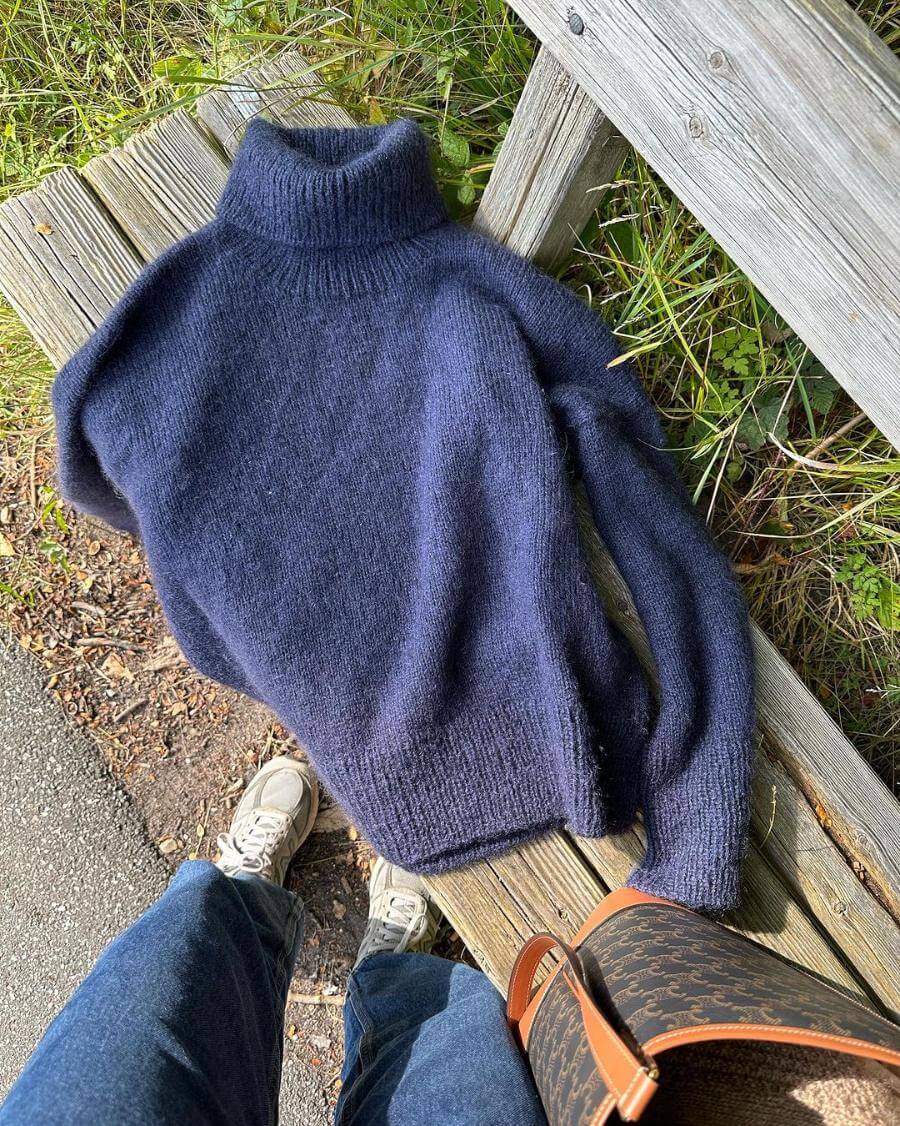 Chestnut Sweater Pattern - PetiteKnit