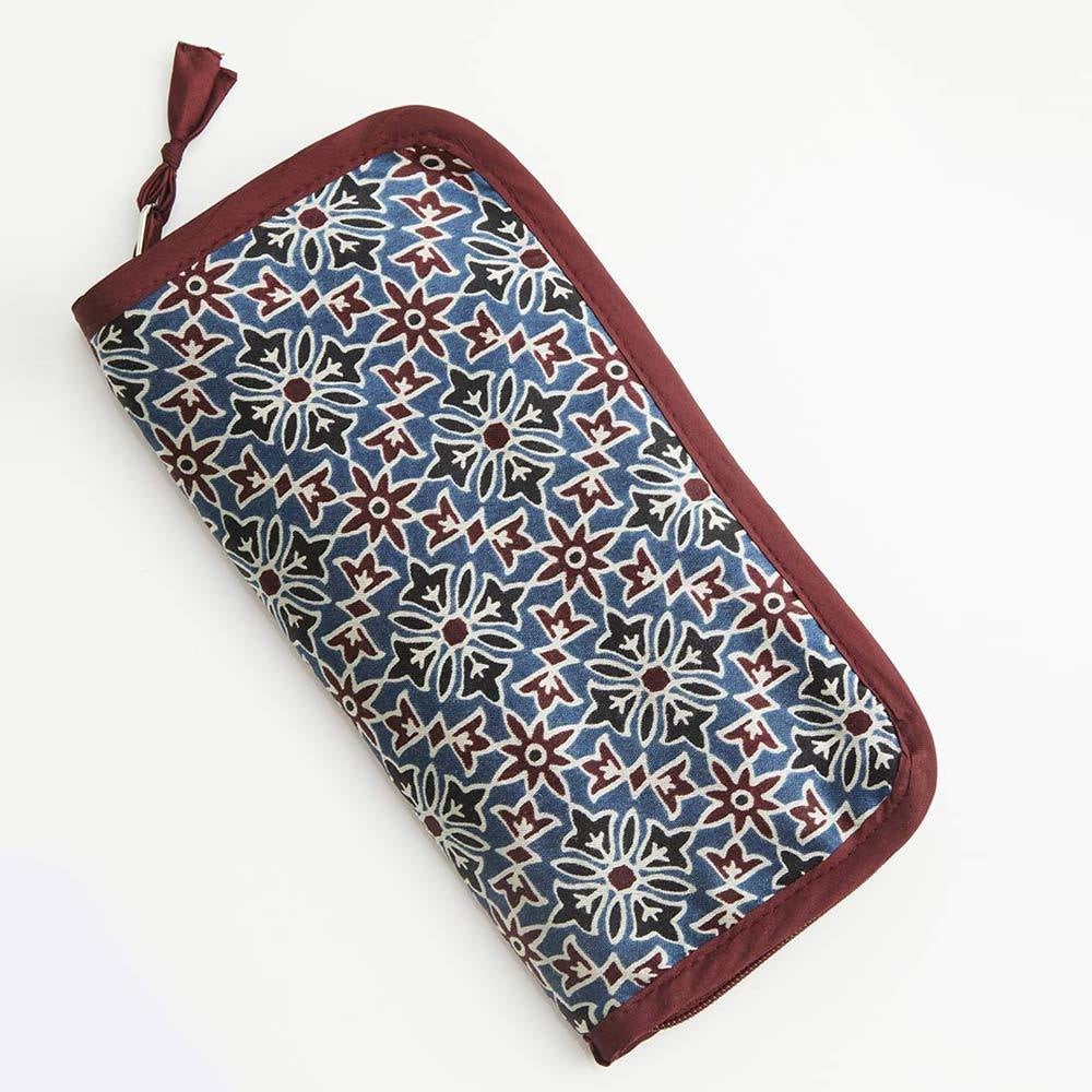 Lantern Moon Double Pointed Needles (DPNs) Case - Ajrak (empty)
