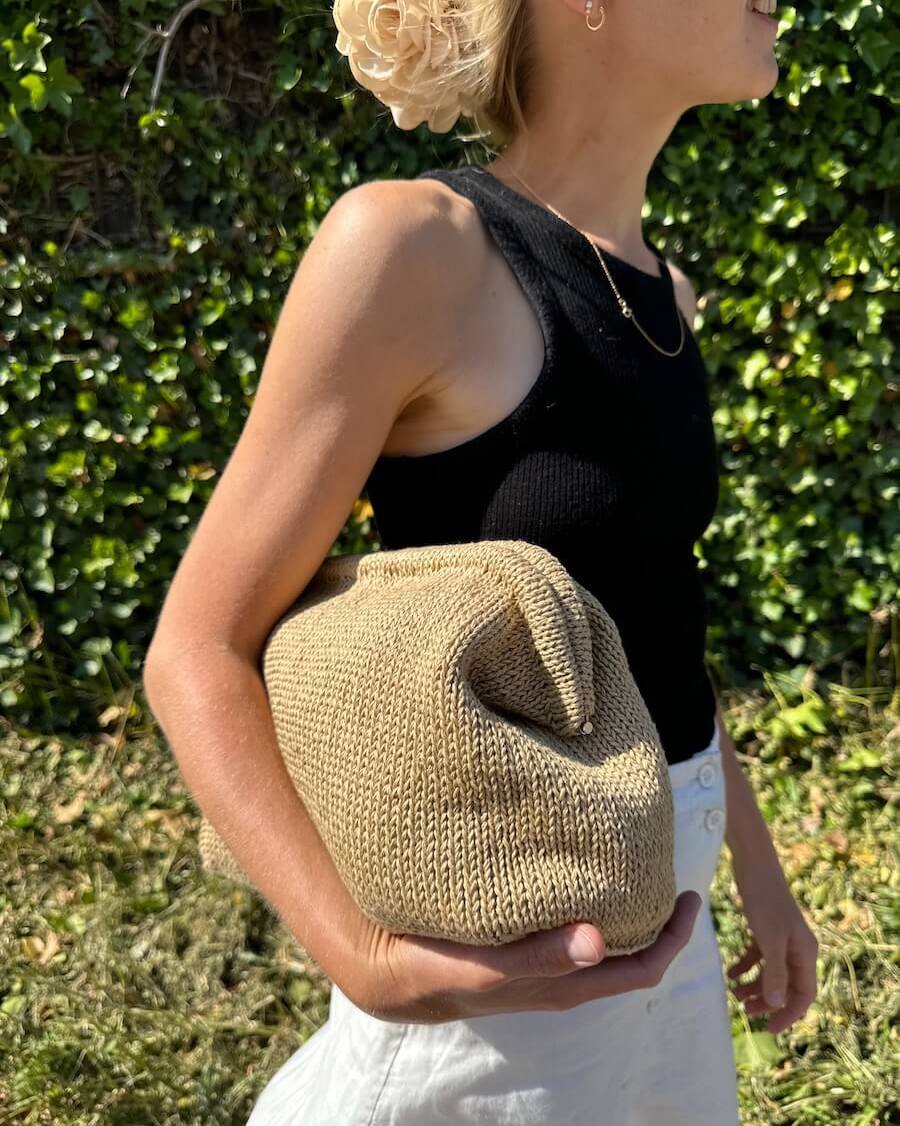 Frame for Large Clutch Bag - PetiteKnit