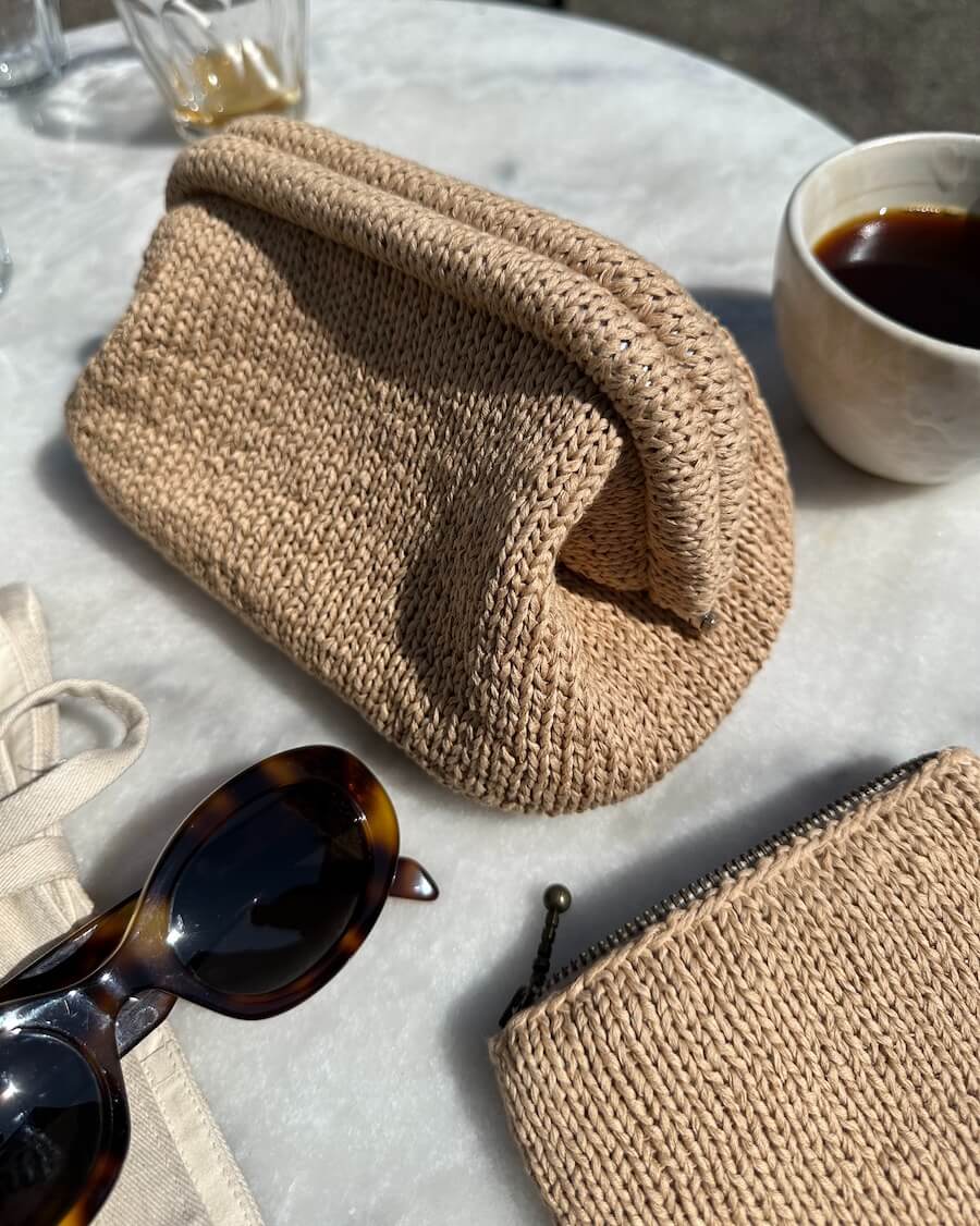 Frame for Small Clutch Bag - PetiteKnit