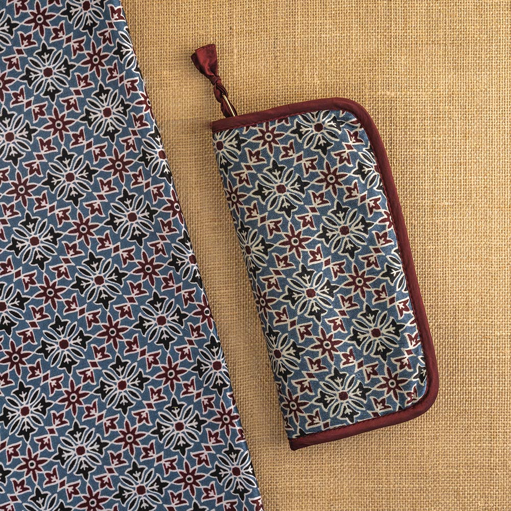 Lantern Moon Double Pointed Needles (DPNs) Case - Ajrak (empty)
