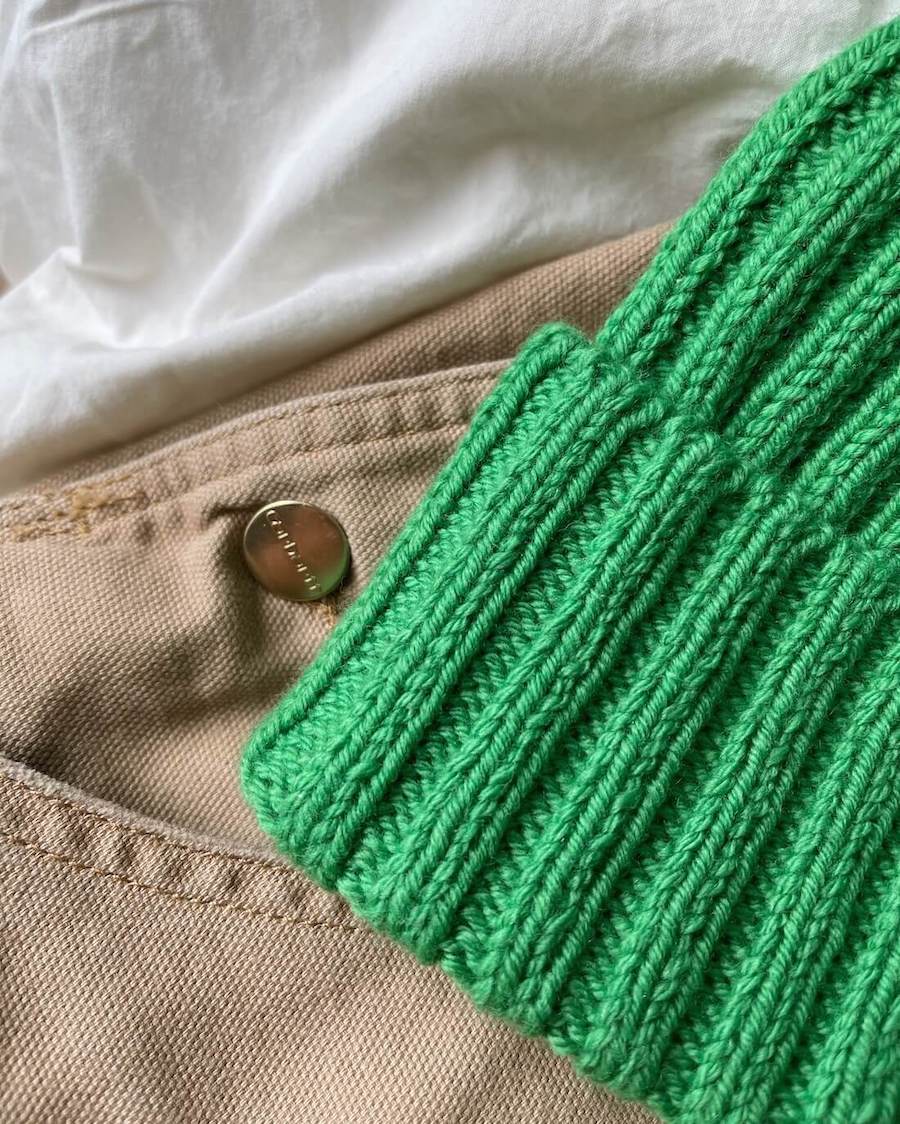 Hipster Hat Pattern - PetiteKnit