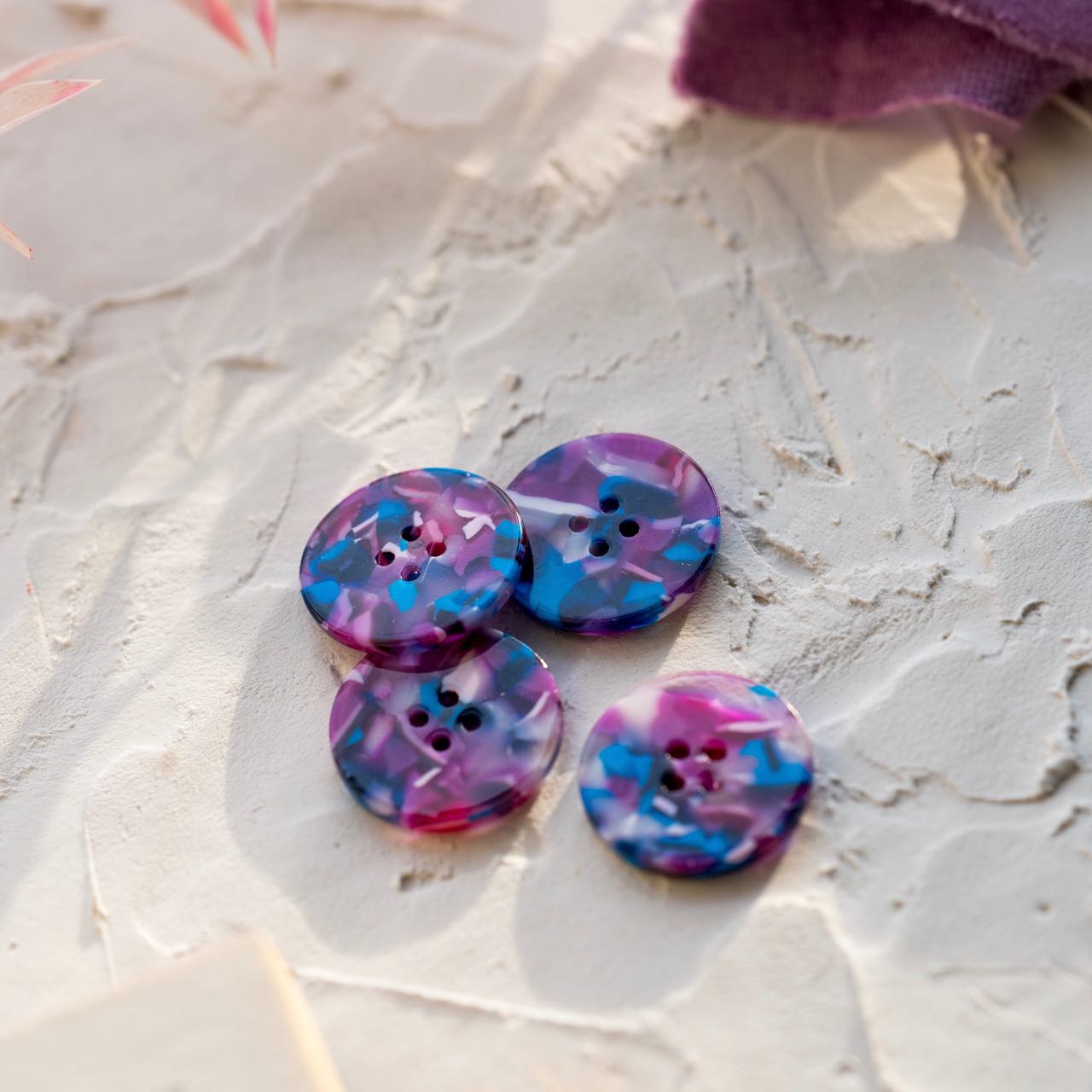 Pigeon Wishes Lucid Button Card 25mm