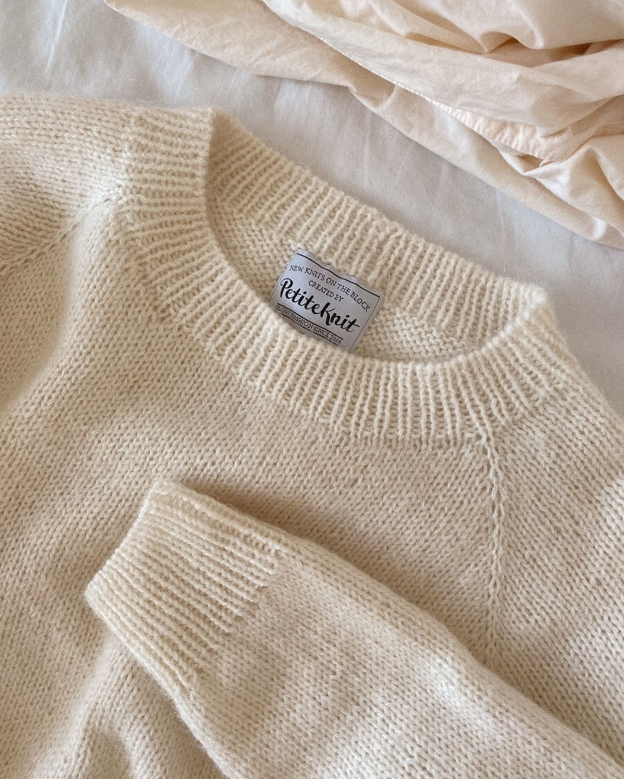 No Frills Sweater Pattern - PetiteKnit