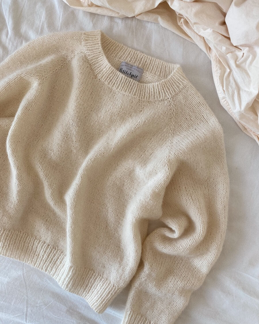 No Frills Sweater Pattern - PetiteKnit