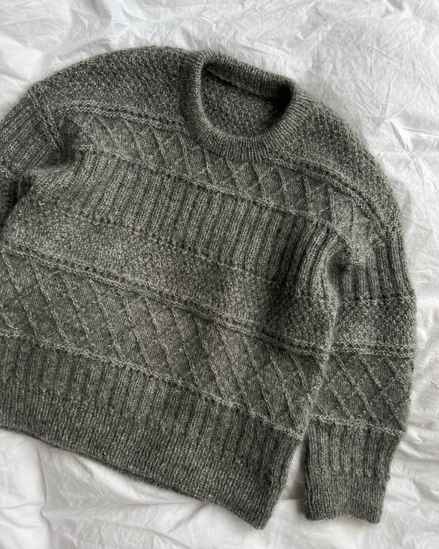 Ingrid Sweater Pattern - PetiteKnit