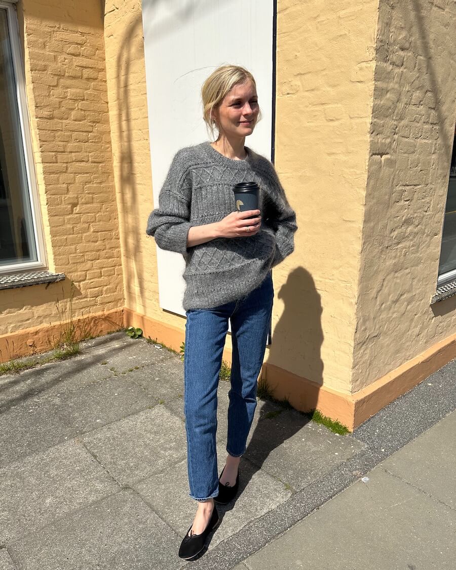 Ingrid Sweater Pattern - PetiteKnit