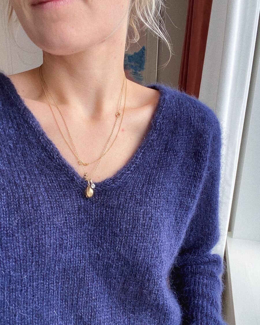 Cumulus Blouse Pattern - PetiteKnit