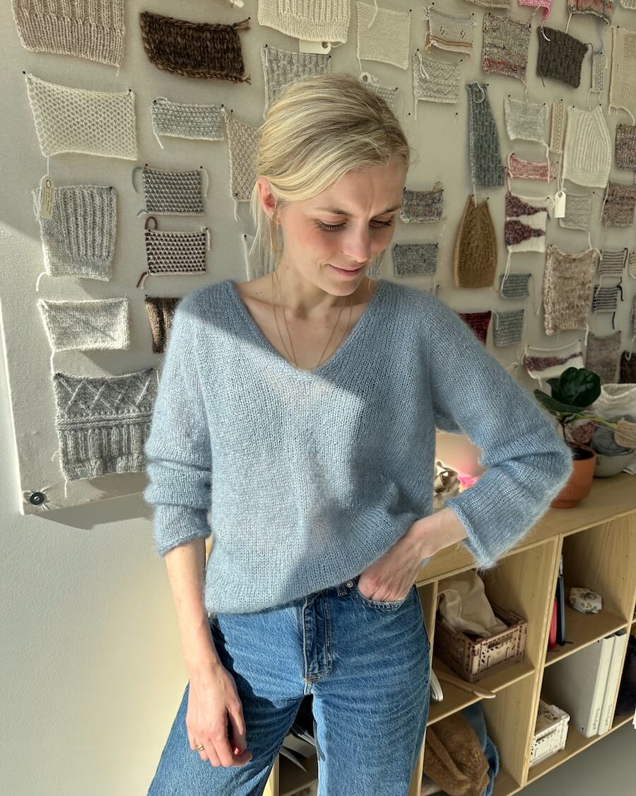 Cumulus Blouse Pattern - PetiteKnit