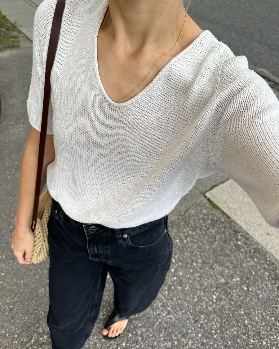 Cumulus Tee Pattern - PetiteKnit