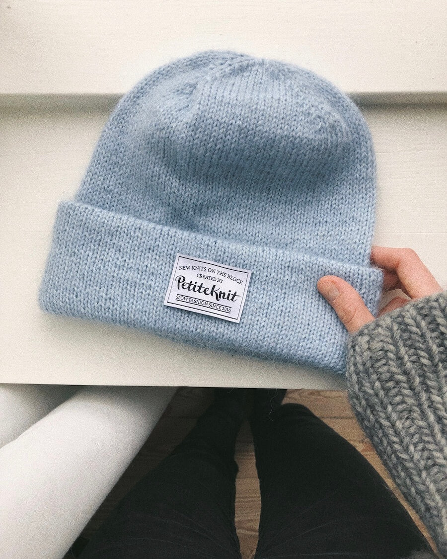 Oslo Hat Mohair Edition Pattern - PetiteKnit