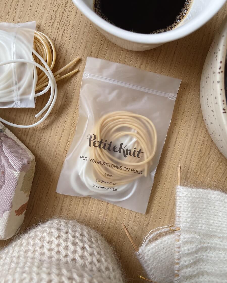 "Put Your Stitches On Hold" - PetiteKnit Stitch Holders 5pcs
