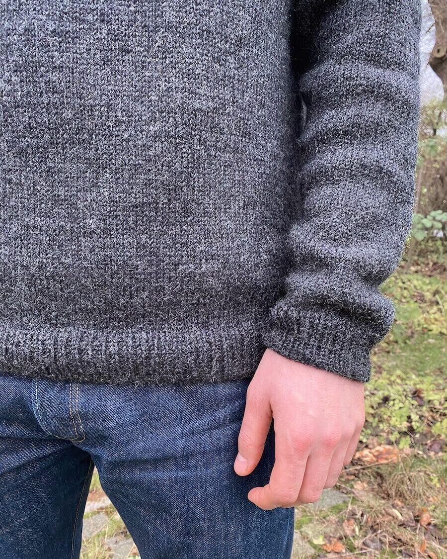 Hanstholm Sweater Pattern - PetiteKnit