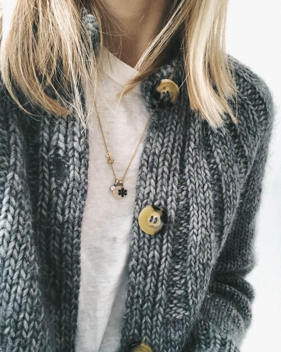 Sunday Cardigan Pattern - PetiteKnit