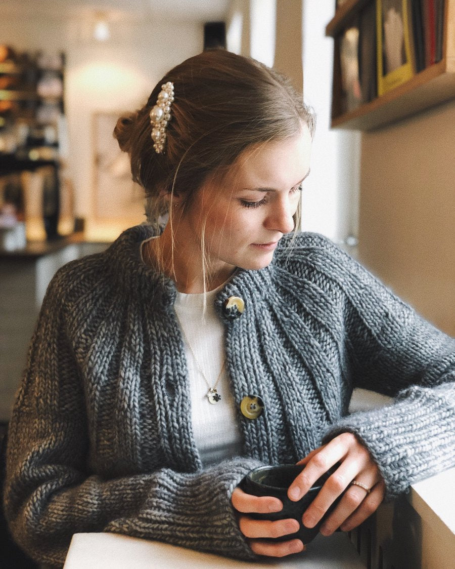 Sunday Cardigan Pattern - PetiteKnit