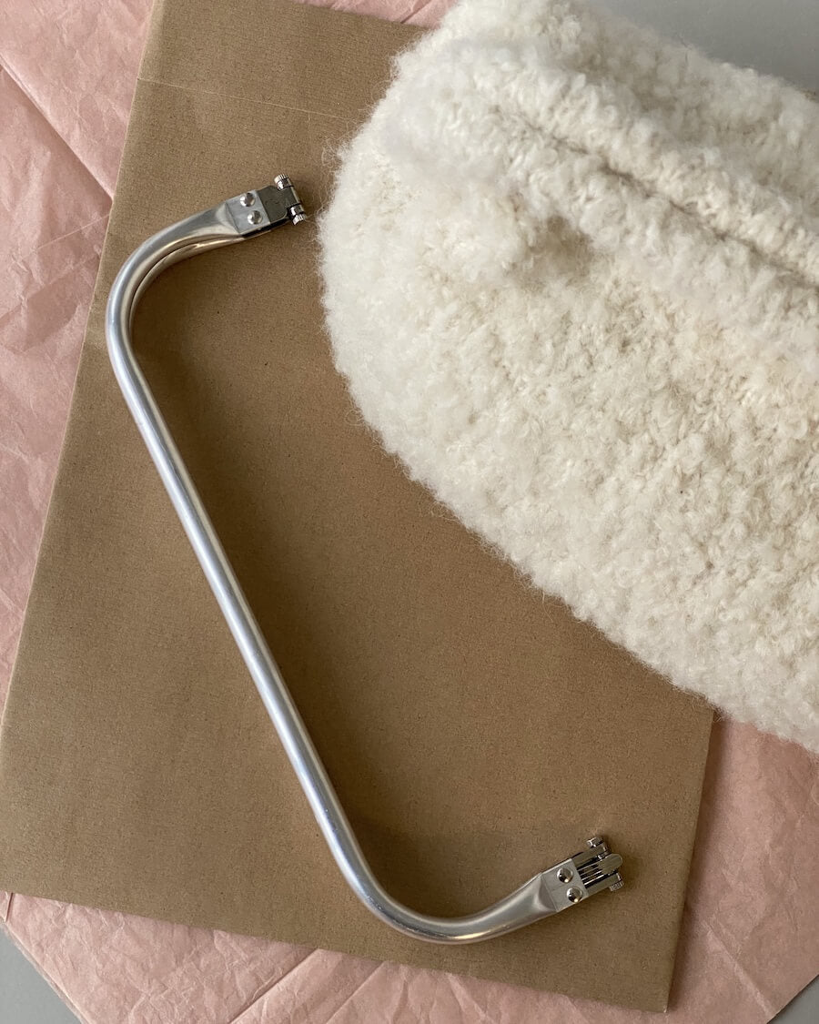 Frame for Large Clutch Bag - PetiteKnit