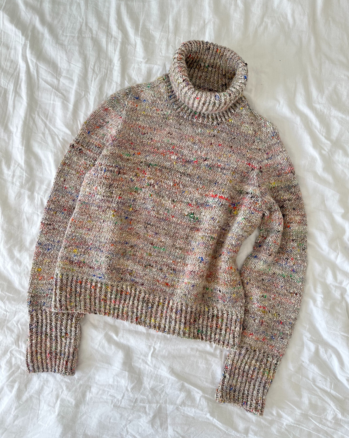 Terrazzo Sweater Pattern - PetiteKnit