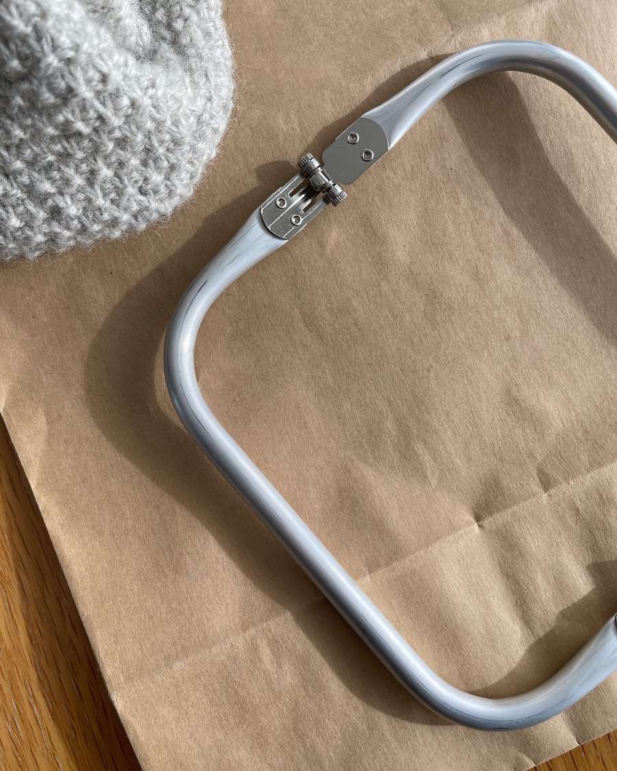 Frame for Small Clutch Bag - PetiteKnit