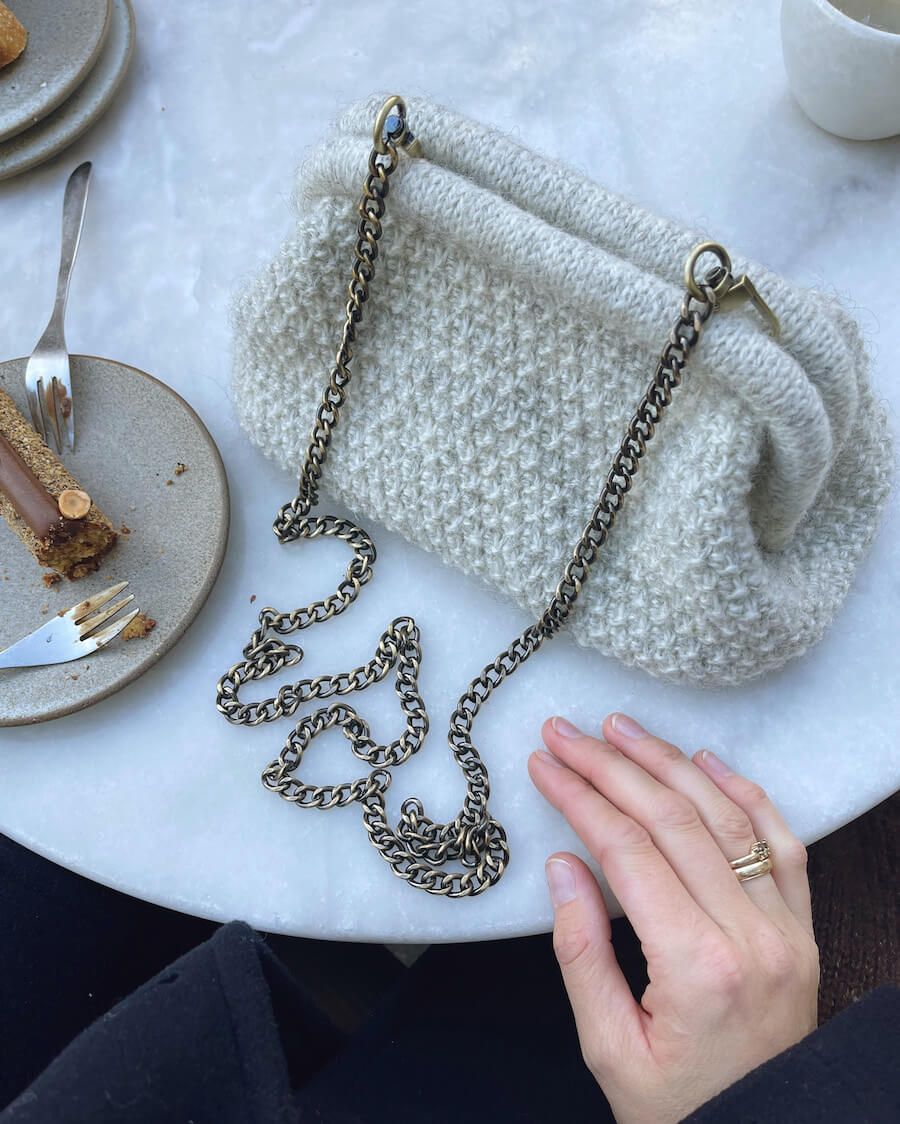 Lining for PetiteKnit Frame Clutch - Small, Natural