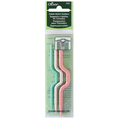 Clover Cable Stitch Holders - Standard 3pcs