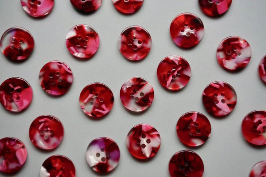 Pigeon Wishes Cherry Bomb Button Set 15mm