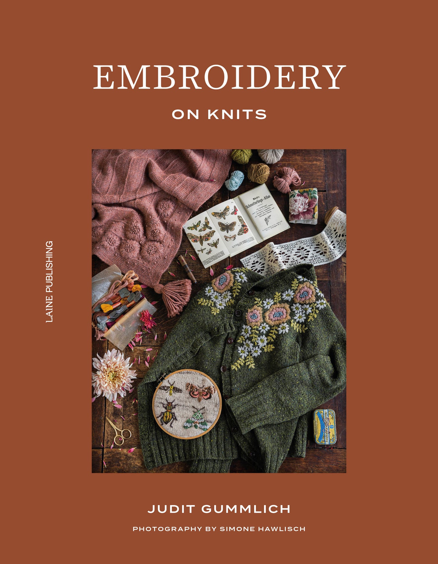Embroidery on Knits - Book by Judit Gummlich, Laine Publishing