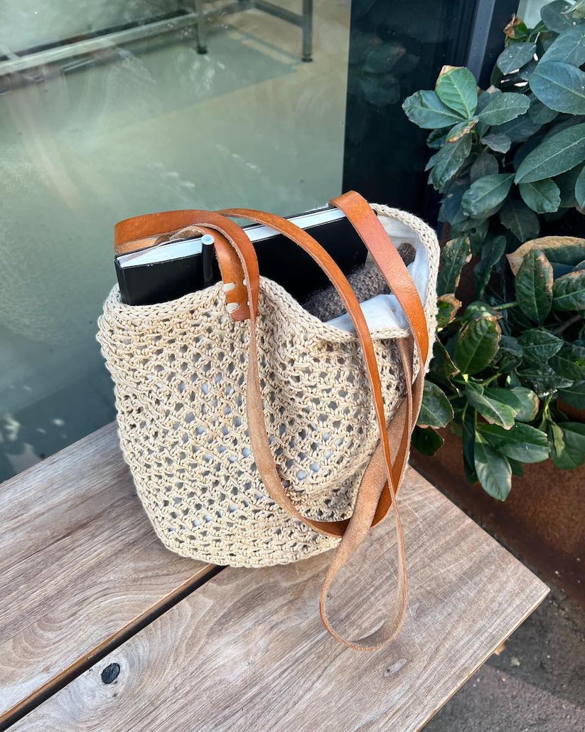 French Market Bag Pattern - PetiteKnit