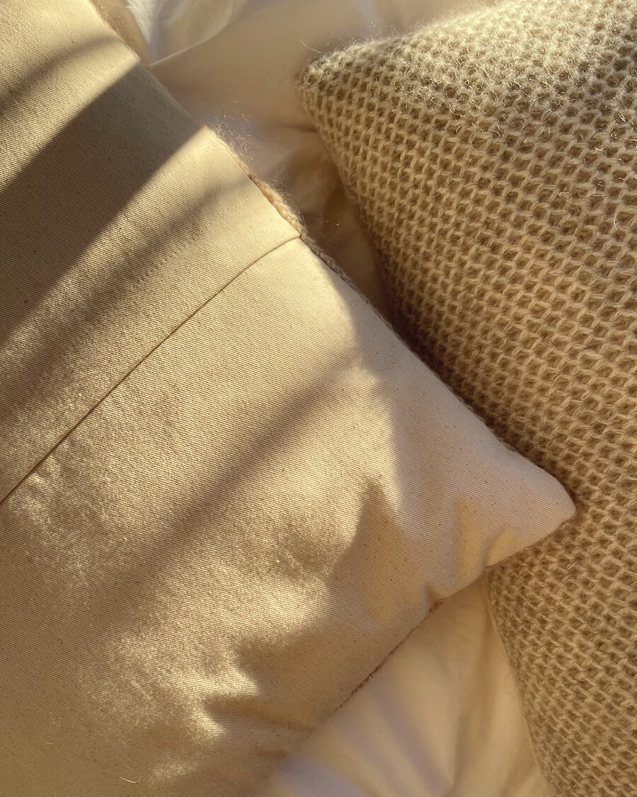 Backside for pillow 40cmx40cm - PetiteKnit