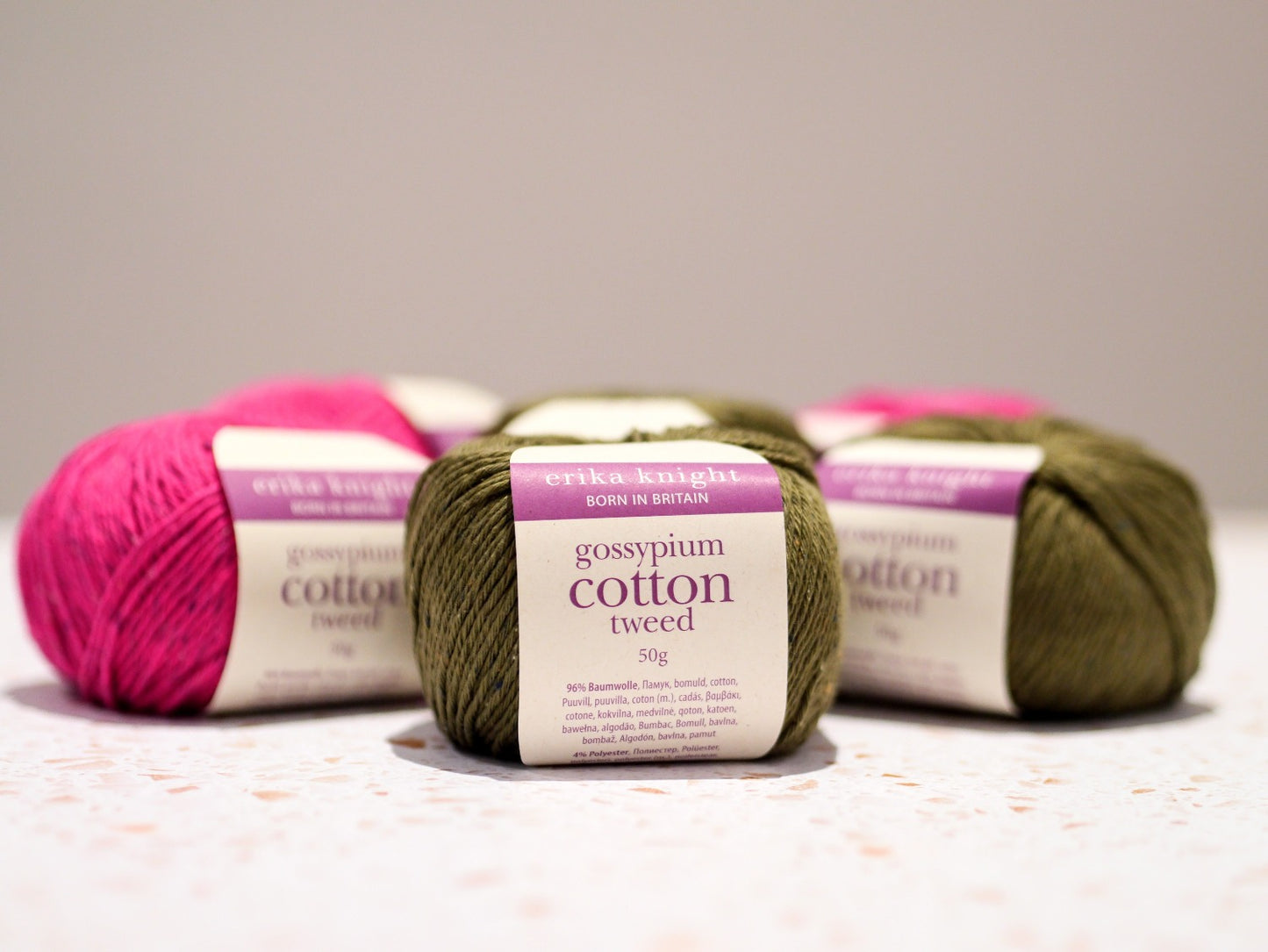 Erika Knight Gossypium Cotton Tweed, 50g