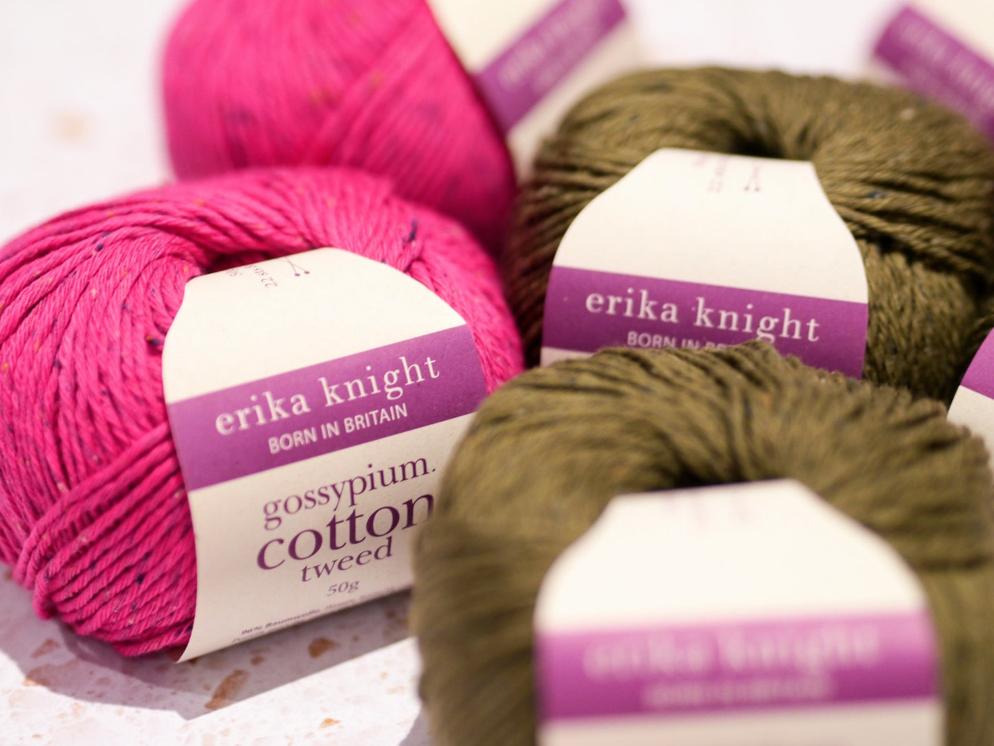 Erika Knight Gossypium Cotton Tweed, 50g