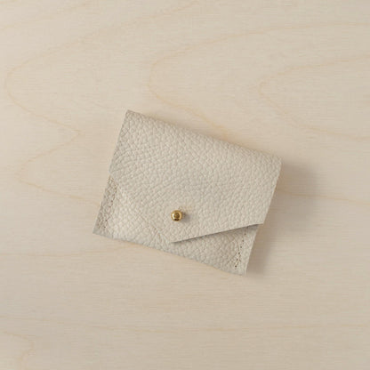 Studio Lowen Leather Stitch Markers Pouch - Cream