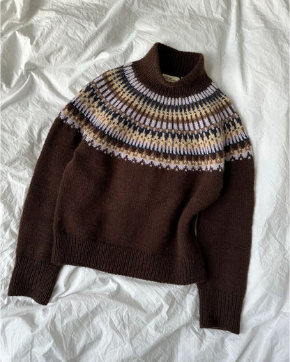 Celeste Sweater Pattern - PetiteKnit