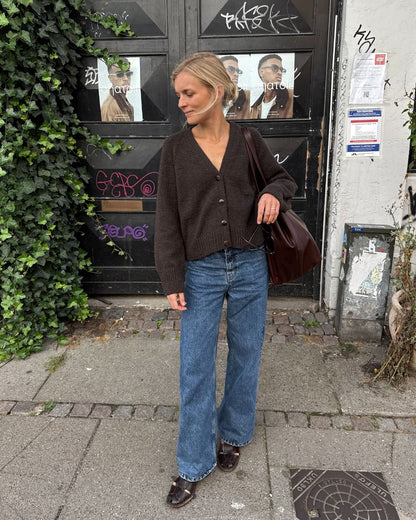 Champagne Cardigan Pattern - PetiteKnit