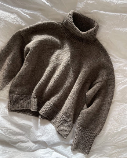 Chestnut Sweater Pattern - PetiteKnit