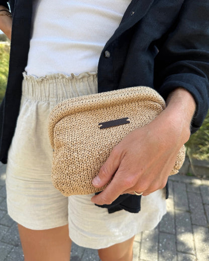 PetiteKnit Leather Label - Dark Brown 1pc