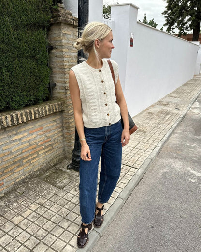 Esther Vest Pattern - PetiteKnit
