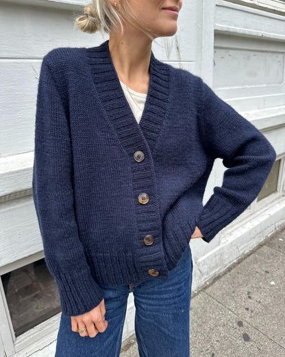 Eva Cardigan Pattern - PetiteKnit