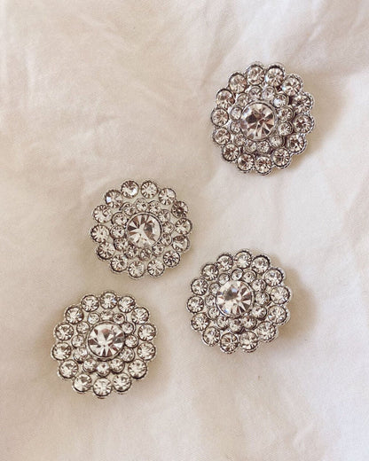 Bling Buttons 4pcs - PetiteKnit