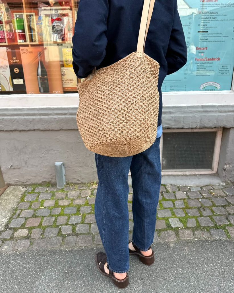 French Market Bag Pattern - PetiteKnit