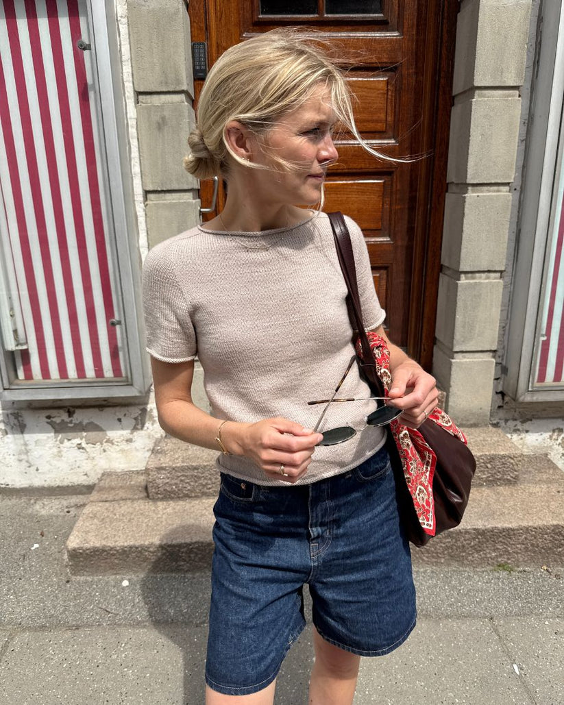 Ivy Tee Pattern - PetiteKnit
